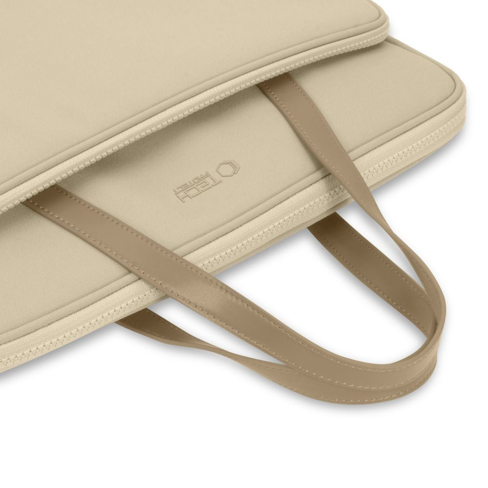 Laptop táska, 15 - 16" készülékhez, TP Basic Carrying Bag, bézs – 15-16" laptop táskák a Tech Protect kínálatából | Domshop