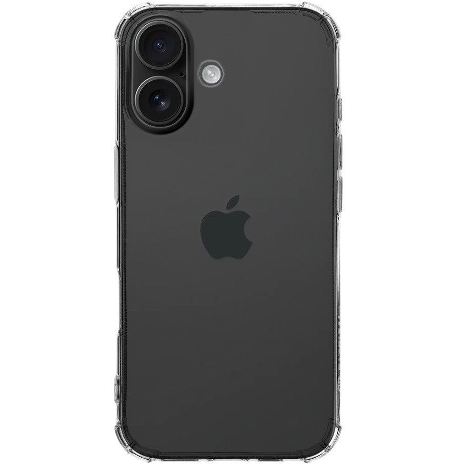 Apple iPhone 17, Szilikon tok, légpárnás sarok, Tactical TPU Plyo, átlátszó
