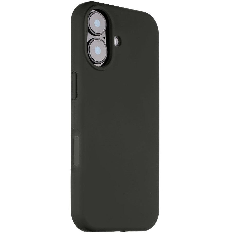 Apple iPhone 17, Szilikon tok, mikrofiber plüss belső, Magsafe kompatibilis, Tactical MagForce Velvet Smoothie, bazooka-szürke