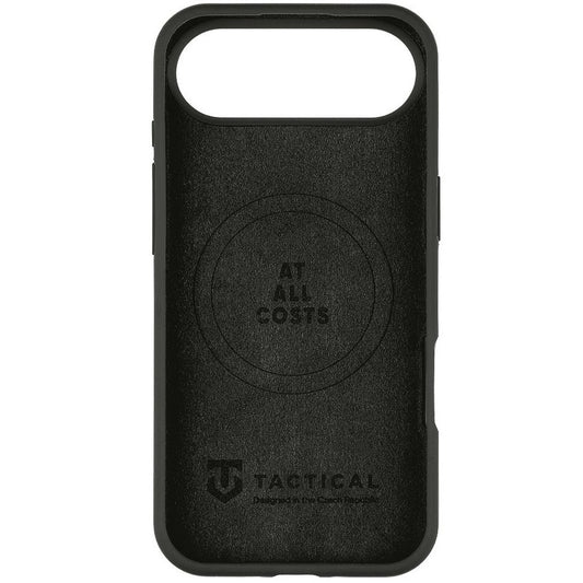 Apple iPhone Air (2025), Szilikon tok, mikrofiber plüss belső, Magsafe kompatibilis, Tactical MagForce Velvet Smoothie, bazooka-szürke