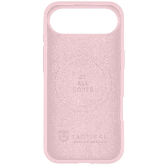 Apple iPhone Air (2025), Szilikon tok, mikrofiber plüss belső, Magsafe kompatibilis, Tactical MagForce Velvet Smoothie, rózsaszín