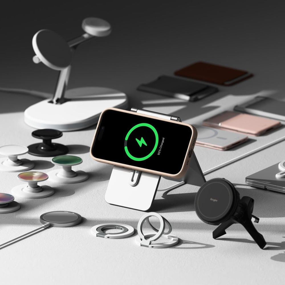 Apple iPhone 16 Pro Max, Szilikon tok, mikrofiber belső, közepesen ütésálló, Magsafe kompatibilis, Ringke Silicone Magnetic, rózsaszín – iPhone 16 Pro Max tok a Ringke kínálatából | Domshop