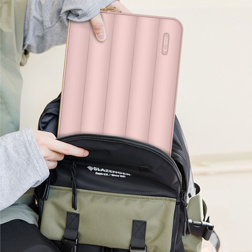 Laptop táska, 15 - 16" készülékhez, TP Puffy, rózsaszín – 15-16" laptop táskák a Tech Protect kínálatából | Domshop