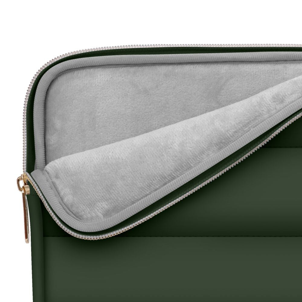 Laptop táska, 13 - 14" készülékhez, TP Puffy, sötétzöld – 12-14" laptop táskák a Tech Protect kínálatából | Domshop