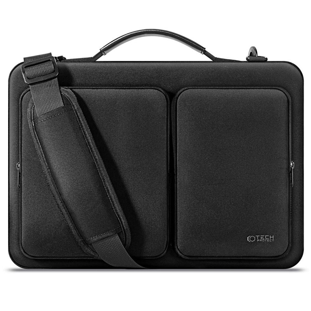 Laptop táska, 15 - 16" készülékhez, vállpánttal, TP Defender Bag, fekete – 15-16" laptop táskák a Tech Protect kínálatából | Domshop