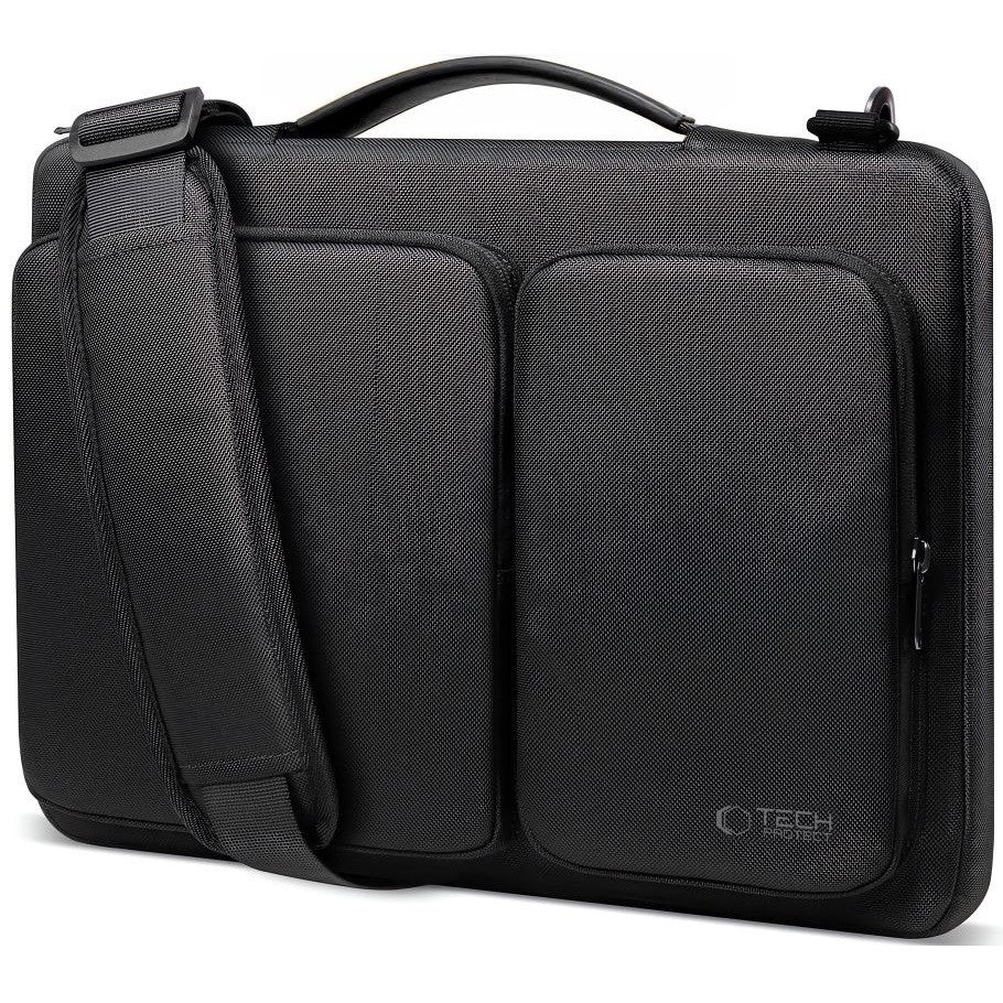 Laptop táska, 15 - 16" készülékhez, vállpánttal, TP Defender Bag, fekete – 15-16" laptop táskák a Tech Protect kínálatából | Domshop