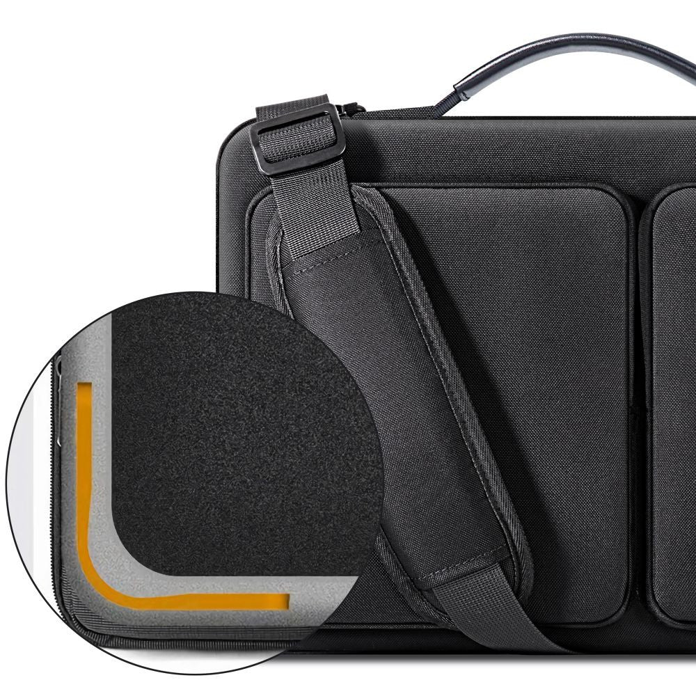 Laptop táska, 15 - 16" készülékhez, vállpánttal, TP Defender Bag, fekete – 15-16" laptop táskák a Tech Protect kínálatából | Domshop