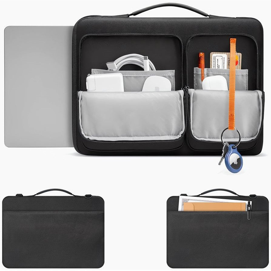 Laptop táska, 15 - 16" készülékhez, vállpánttal, TP Defender Bag, fekete – 15-16" laptop táskák a Tech Protect kínálatából | Domshop