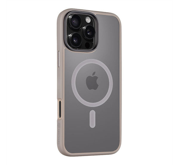 Tactical MagForce Hyperstealth Apple iPhone 16 Pro Max MagSafe hátlap tok, áttetsző/világosszürke