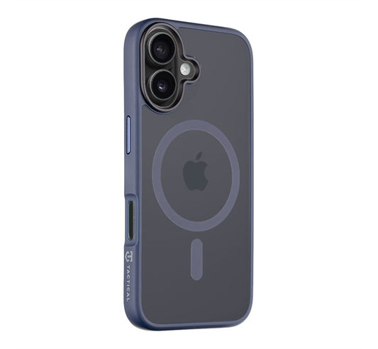 Tactical MagForce Hyperstealth Apple iPhone 16 Deep MagSafe hátlap tok, áttetsző/sötétkék – iPhone 16 tok a Tactical kínálatából | Domshop