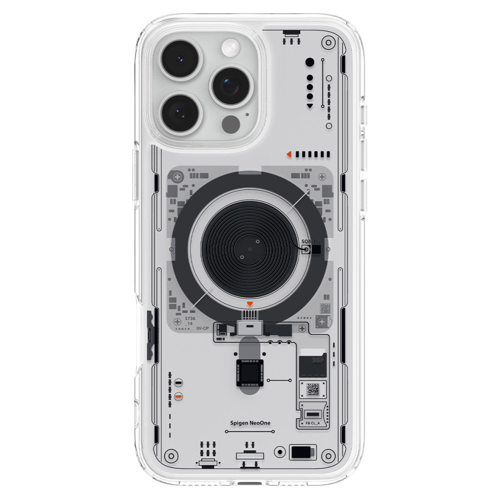 Spigen Ultra Hybrid MagFit Apple iPhone 16 Pro Max tok, Neo One MagSafe, átlátszó – iPhone 16 Pro Max tok a Spigen kínálatából | Domshop
