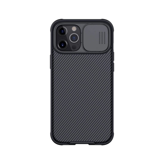 Nillkin CamShield PRO kemény tok Apple iPhone 12 Pro Max 6.7 készülékhez fekete