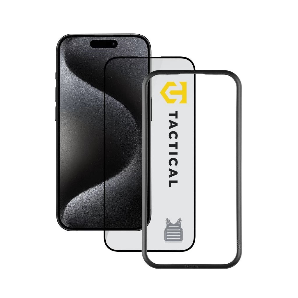 Tactical Glass Impact Armour kijelzővédő Apple iPhone 15 Pro készülékhez