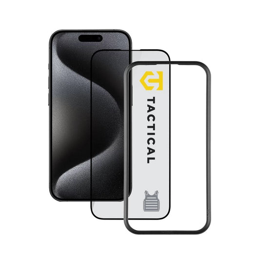 Tactical Glass Impact Armour kijelzővédő Apple iPhone 15 Pro készülékhez