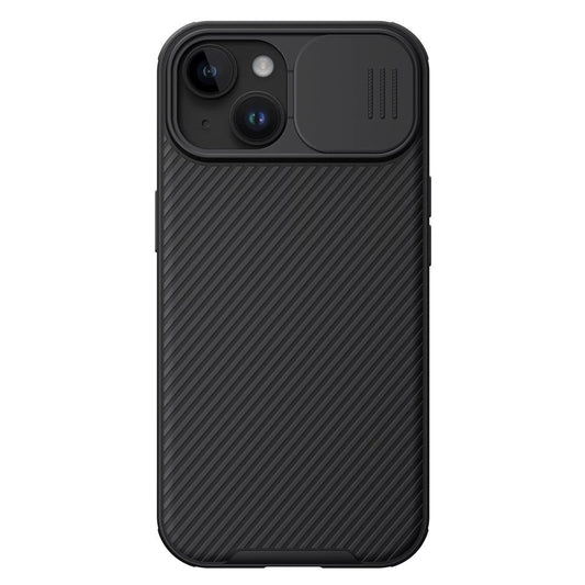 Nillkin CamShield PRO mágneses kemény tok az Apple iPhone 15 készülékhez fekete