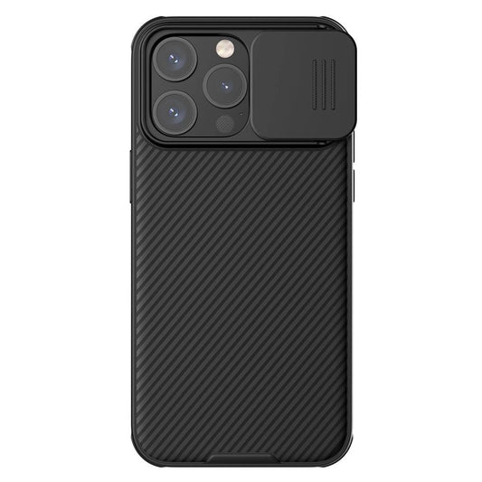 Nillkin CamShield PRO kemény tok Apple iPhone 15 Pro készülékhez fekete