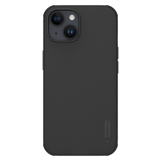 Nillkin Super Frosted PRO Magnetic Back Cover for Apple iPhone 15 készülékhez fekete