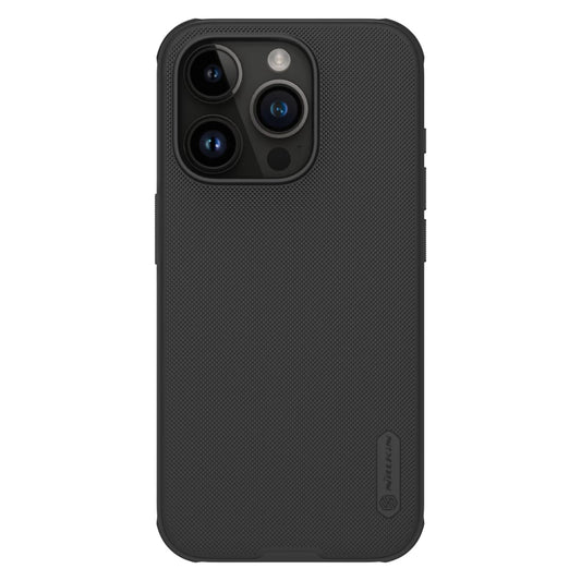 Nillkin Super Frosted PRO mágneses hátlaptok Apple iPhone 15 Pro készülékhez fekete