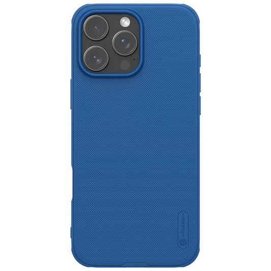 Nillkin Super Frosted PRO tok Apple iPhone 16 Pro Max készülékhez kék