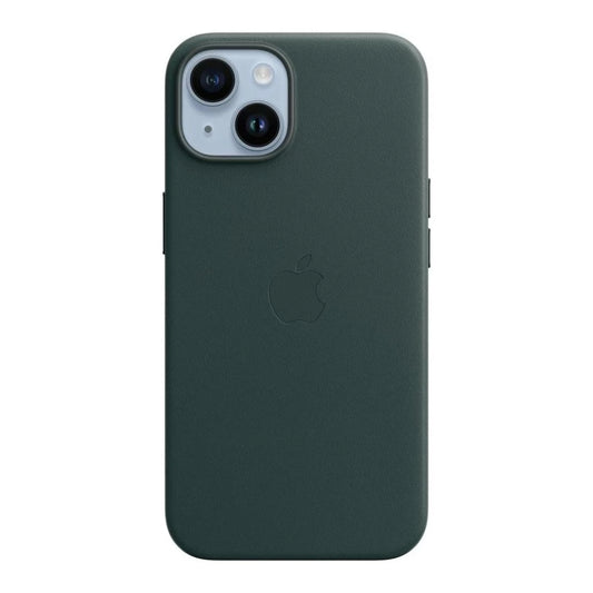 MPP53FE/A Apple Leather Magsafe tok iPhone 14 készülékhez erdőzöld
