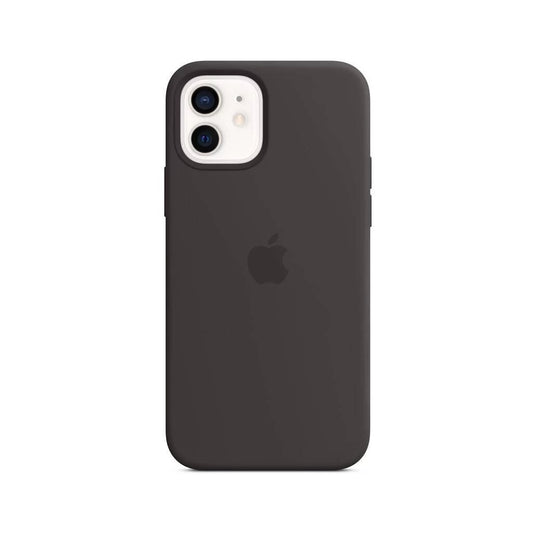 MHKX3ZE/A Apple szilikon Magsafe tok iPhone 12 Mini készülékhez fekete