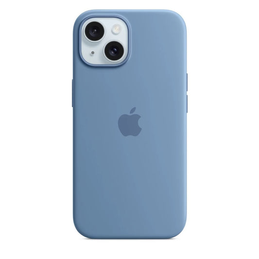 MT0Y3ZM/A Apple Silicone Magsafe tok iPhone 15 készülékhez téli kék
