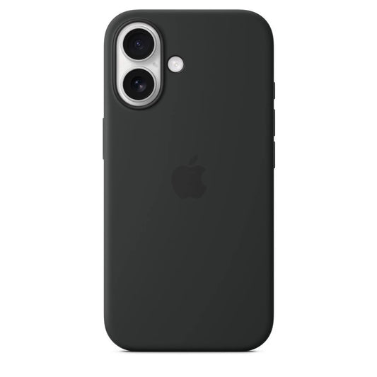 MYY13ZM/A Apple Silicone Magsafe tok iPhone 16 készülékhez fekete