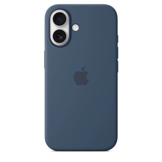 MYY23ZM/A Apple Silicone Magsafe tok iPhone 16 készülékhez denim