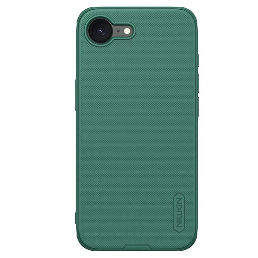 Nillkin Super Frosted PRO tok az Apple iPhone 16e készülékhez mély zöld