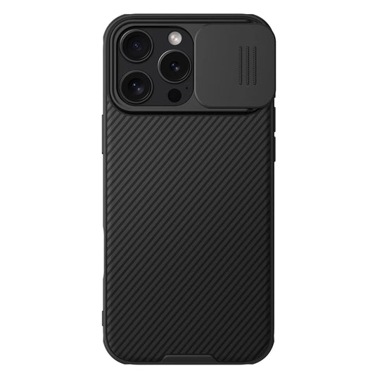 Nillkin CamShield PRO kemény tok Apple iPhone 16 Pro Max készülékhez fekete