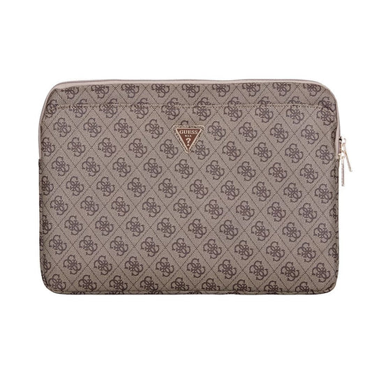 Guess PU 4G Triangle Logo tok Notebook 14" készülékhez barna