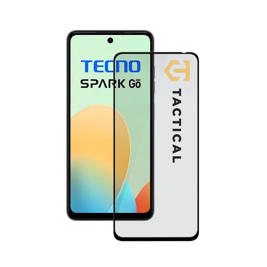 Tactical Glass Shield 5D Tecno Spark GO 2024 készülékhez fekete
