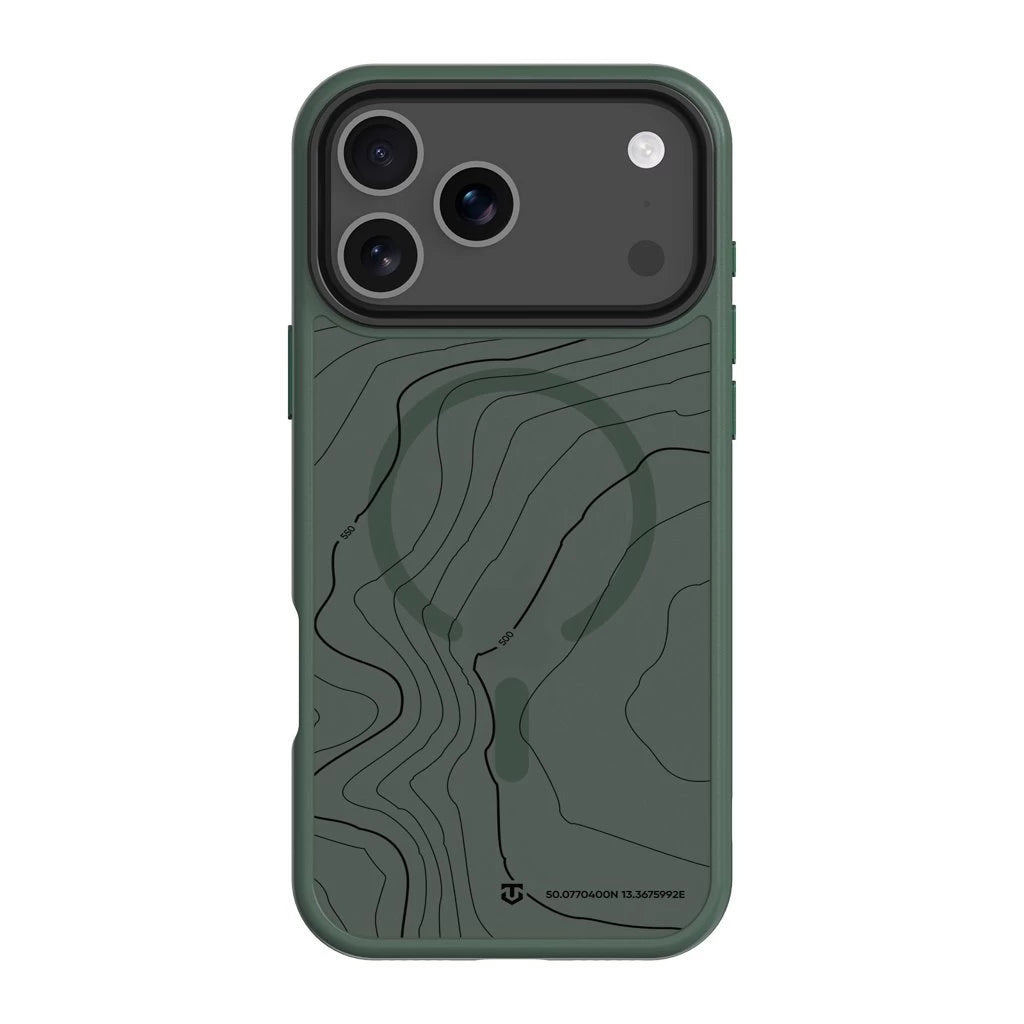 Tactical MagForce Hyperstealth Sika tok iPhone 17 Pro Max készülékhez erdőzöld