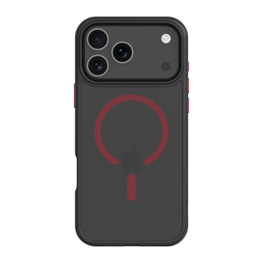 Tactical MagForce Hyperstealth 2.0 tok iPhone 17 Pro Max készülékhez fekete/piros