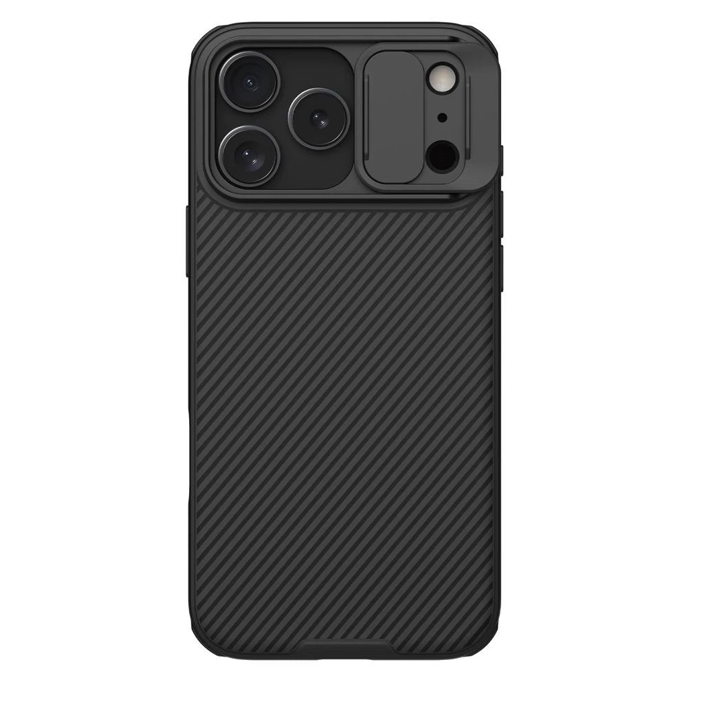 Nillkin CamShield PRO tok Apple iPhone 17 Pro Max készülékhez fekete