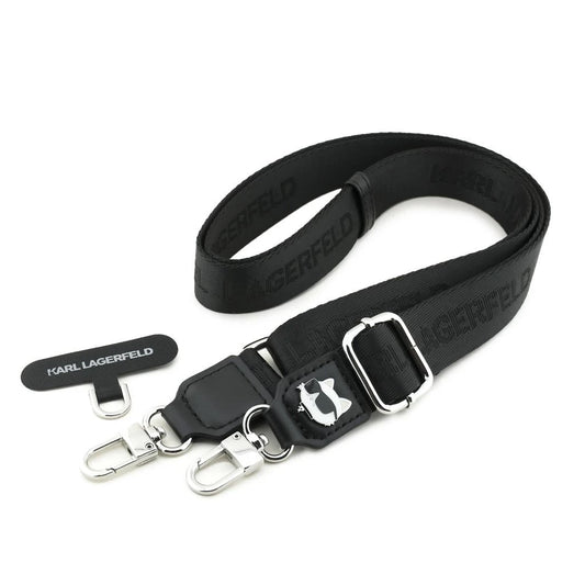 Karl Lagerfeld Univerzális Válltáska Pánt Choupette Patch fekete