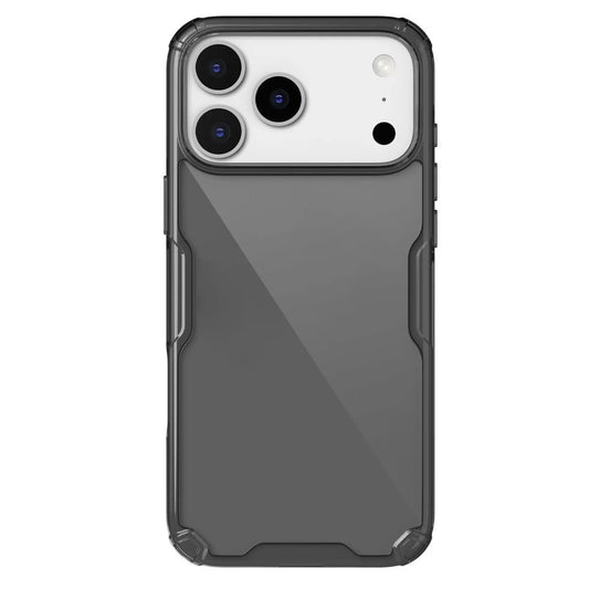 Nillkin Nature TPU PRO tok Apple iPhone 17 Pro Max készülékhez átlátszó fekete