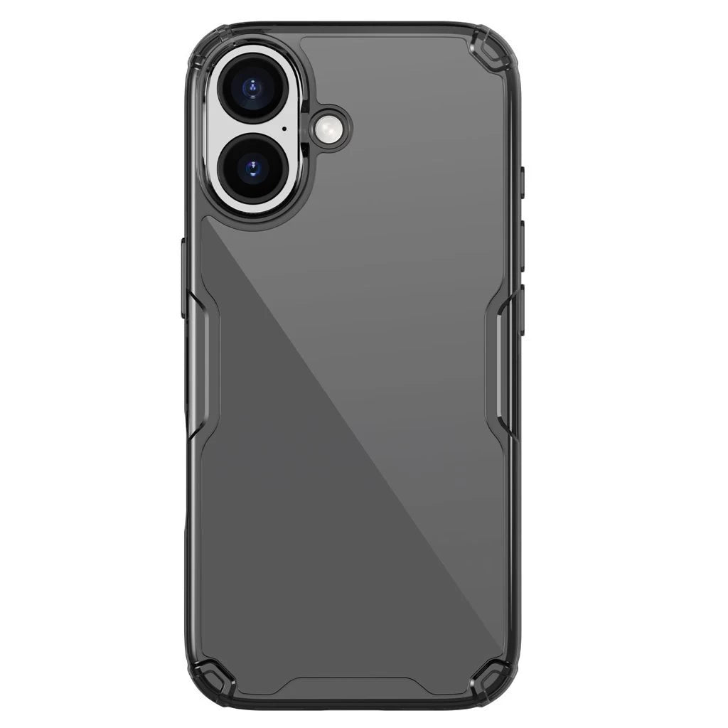 Nillkin Nature TPU PRO tok Apple iPhone 17 készülékhez áttetsző fekete