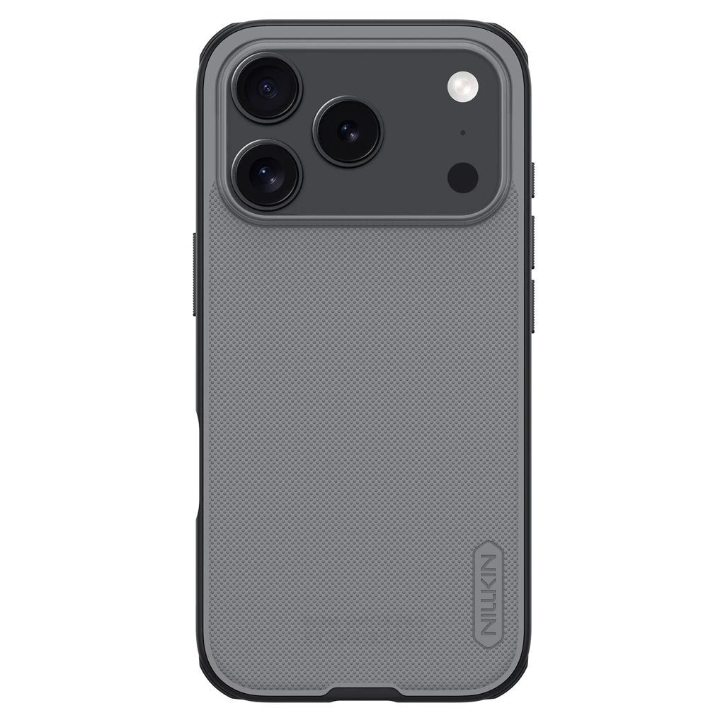 Nillkin Super Frosted PRO tok Apple iPhone 17 Pro készülékhez átlátszó fekete