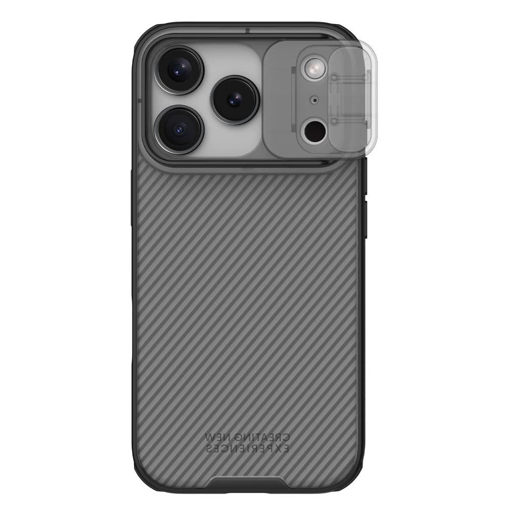 Nillkin CamShield PRO tok Apple iPhone 17 Pro készülékhez átlátszó fekete