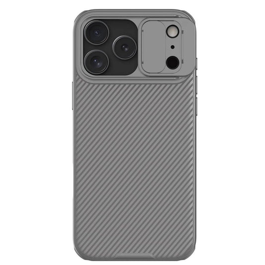 Nillkin CamShield PRO tok Apple iPhone 17 Pro Max készülékhez titán szürke