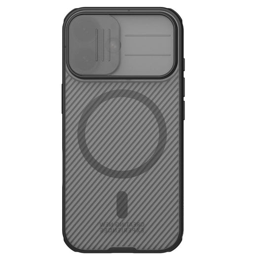 Nillkin CamShield PRO mágneses kemény tok Apple iPhone 17 készülékhez átlátszó fekete