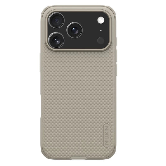 Nillkin Super Frosted PRO hátoldali tok Apple iPhone 17 Pro Max készülékhez, arany