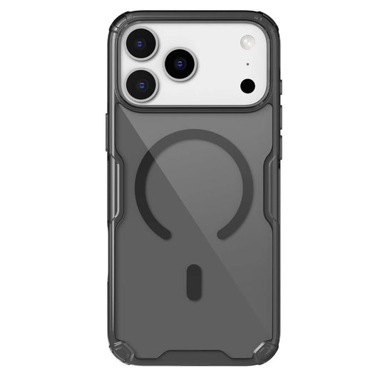 Nillkin Nature TPU PRO mágneses tok Apple iPhone 17 Pro Max készülékhez átlátszó fekete