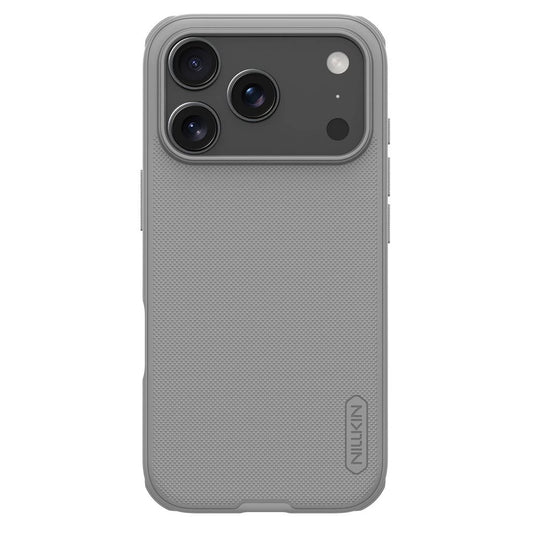 Nillkin Super Frosted PRO hátsó tok Apple iPhone 17 Pro készülékhez titán szürke
