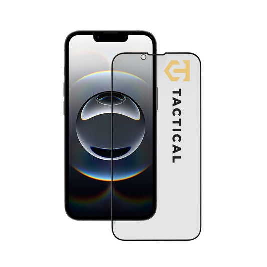Tactical Glass Shield Privacy Stealth 5D kijelzővédő Apple iPhone 13/13 Pro/14/16e készülékhez fekete