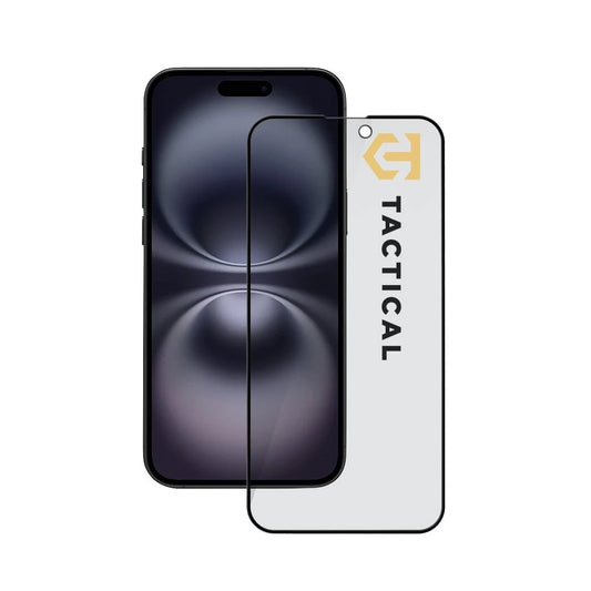 Tactical Glass Shield Privacy Stealth 5D kijelzővédő Apple iPhone 15 Plus/16 Plus készülékhez fekete