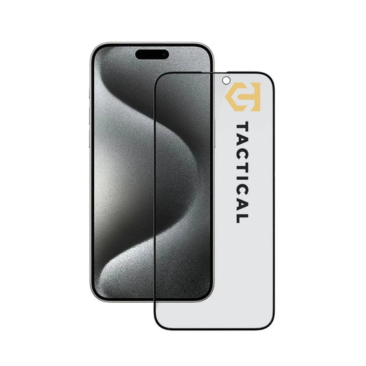 Tactical Glass Shield Privacy Stealth 5D Apple iPhone 15 Pro Max készülékhez fekete