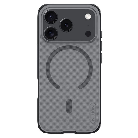 Nillkin Super Frosted PRO mágneses tok for Apple iPhone 17 Pro készülékhez átlátszó fekete