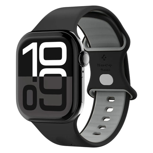 SPIGEN NANO POP Apple Watch készülékhez 8/9/10/11/SE/ULTRA (44/45/46/49 MM) fekete szezámmag